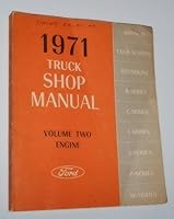 Ford 1971 Car Shop Manual Volume Two Engine B000H4F1EO Book Cover