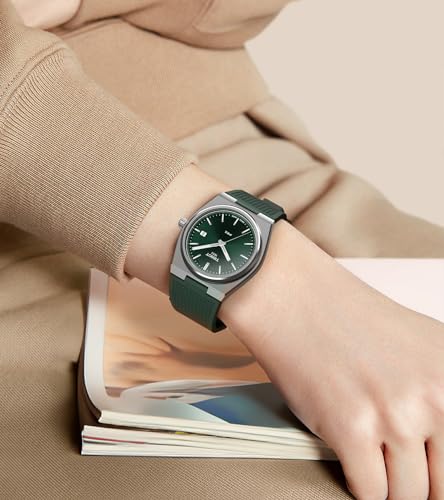 Stanchev Strap for Tissot PRX Watch Series,Soft Silicone Band for Tissot PRX Powermatic 80,12mm Men Women Replacement Bands for Tissot PRX Series Watch 40mm