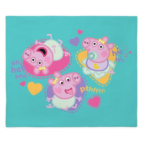 CafePress Peppa Pig: Happy Baby King Duvet Cover, Printed Comforter Cover, Unique Bedding