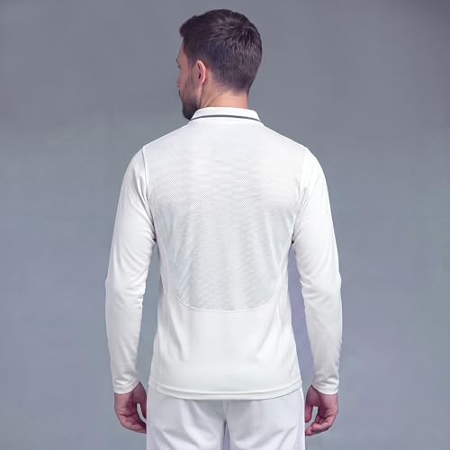 Image of SHREY Cricket Premium Polo T Shirt Long Sleeve for Men's
