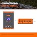 PowMr 60A MPPT Solar Charge Controller, 12V/24V/48V/160V(Max) DC Input, Bulit in LCD Display, Support 12(Max) Solar Regulator Connections, Work for Lead-Acid and Lithium Batteries【Parallel Version】
