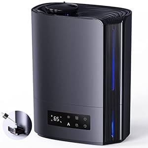 CONOPU Luftbefeuchter 6L, Ultraschall-Luftbefeuchter mit konstanter Temperatur für den Haushalt mit drei Modi, leiser…