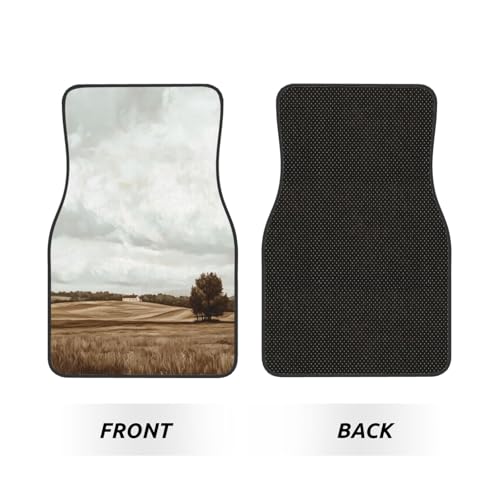Alfombrillas de coche antideslizantes e impermeables con ribete ajustable 2