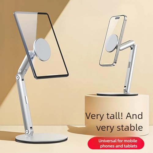 Support de téléphone rigide en aluminium doté d'un aimant puissant stable - 2