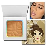 Matte Light Bronzer Palette,Perfect Finish Hd Powder,Professional Bronzering contouring Makeup Palle