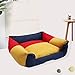 huajuan Camas para Perros Cama para Gatos Pequeña Cálida Suave Y Cómoda Cama para Mascotas Cojín Extraíble Y Lavable para Perros Medianos Gatos Pequeños,L