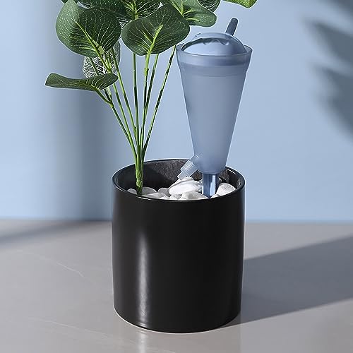 自動水やり水やり当番自動給水器 植物自動給水キャップ2点セット自動水やり機自動水やり器水やり ペットボトル水やり楽だぞう自動散水機観葉植物 水やりチェッカー水差しじょうろ留守 中 の 水 やり盆栽 野菜 庭園 ガーデニング 園芸用ツール 出張 旅行 留守対策200ML (青色-2点セット)