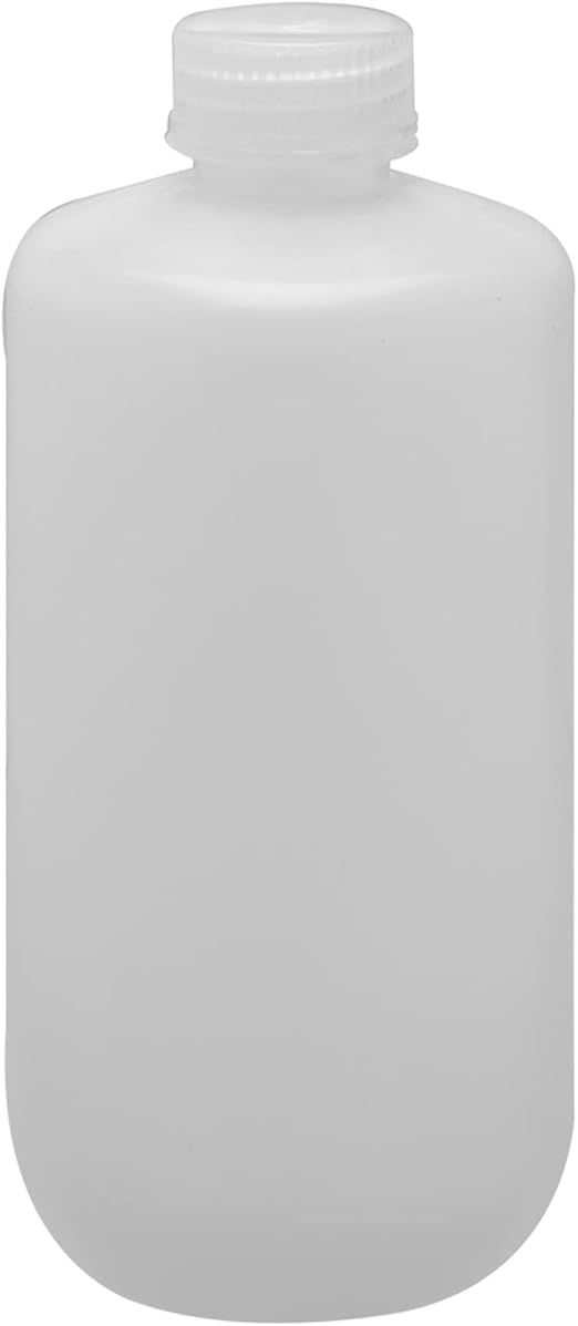 EISCO Reagent Bottle, 1000mL - Narrow Mouth with Screw Cap - HDPE
