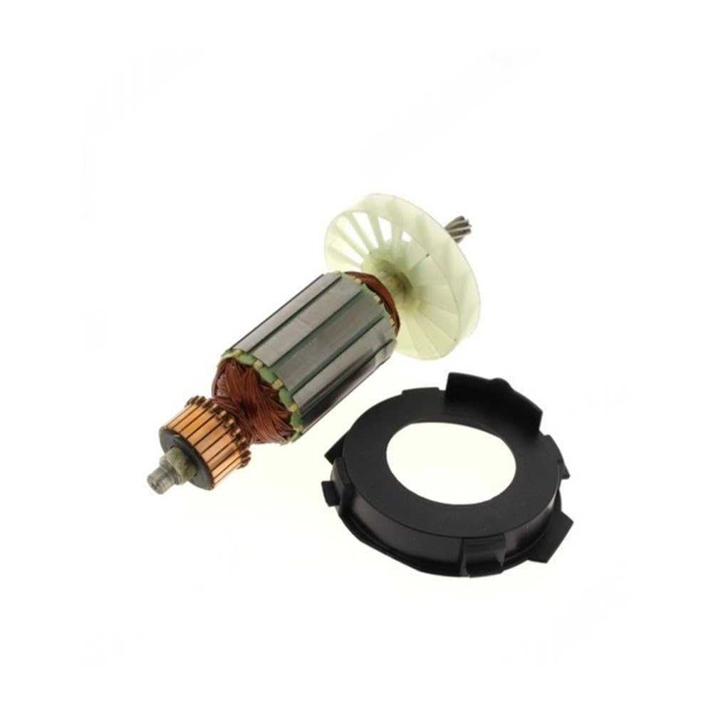 Armature pour rotor pour scie circulaire Metabo KGS 216M, 310011470 Pièce de rechange avec couvercle de ventilateur, composant de moteur d'enroulement en cuivre 220-240 V