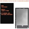 for Samsung Galaxy Tab A8 10.5 2021 Screen Replacement Tab A8 10.5 2021 LCD Display for Samsung Tab A8 Model SM-X200 LCD SM-X205 LCD Digitizer Touch Assembly Repair Part with Tools