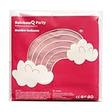 RainbowQ Party Pink Blue Number 7 Balloon, 40 Inch Large Foil Balloon with Star Dots for 7th Birthday Party Anniversary Graduation New Year Celebration Decorations Supplies - Image 6