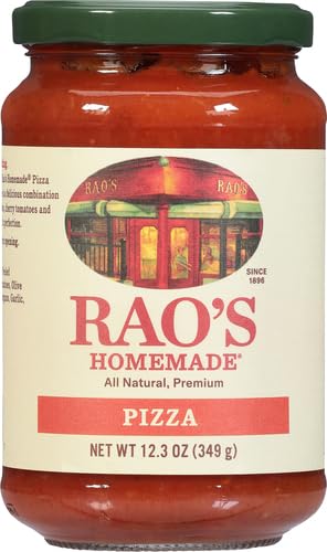 Image of Rao's Homemade Classic Pizza Sauce Made with Italian Tomatoes, 12.3 oz (Pack of 2)