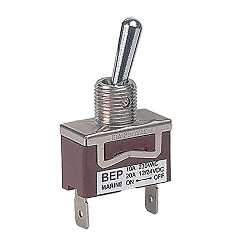 BEP Marinco SW32115 12V 20A Toggle Switch, ON/Off/MOMENTARY