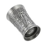 Mug ancien : fabriqué en alliage de zinc de haute qualité, pour un usage quotidien, décoration égyptienne pour la maison