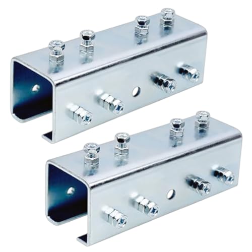 CNQLIS 2 PCS Strut Channel Connector Extend Bracket, U Shaped Splice Fittings 3mm Thick, Connector Joiner Extend Mounting Bracket Connection for 1-5/8" Strut Channell CNQLIS 2 PCS Strut Channel Connector Extend Bracket, U Shaped Splice Fittings 3mm Thick, Connector Joiner Extend Mounting Bracket Connection for 1-5/8" Strut Channell