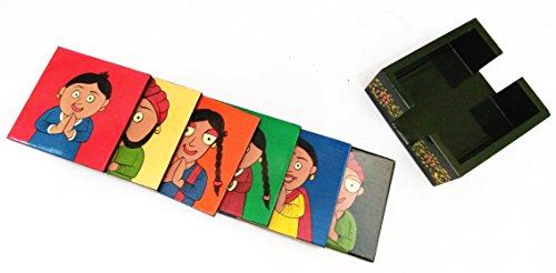 Royals PrideKitchen Tools Dekorative Teller, Teeuntersetzer mit einzigartigen Cartoon-Figuren