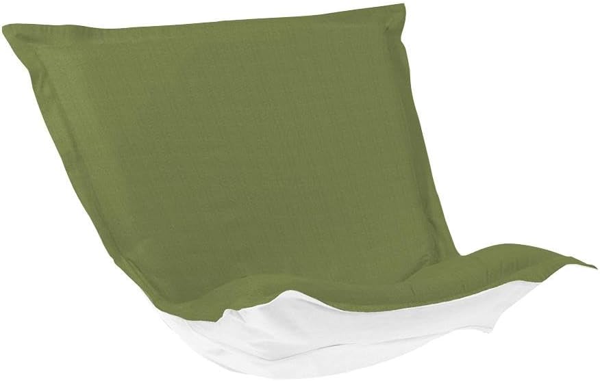 Howard Elliott Scroll Puff Rocker Chair Cushion Cover Exclusively Made for Howard Elliott Puff Rocker Chair Cushion Replacement Cover Furniture, Premium 100% Polyester Fabric, Seascape Moss