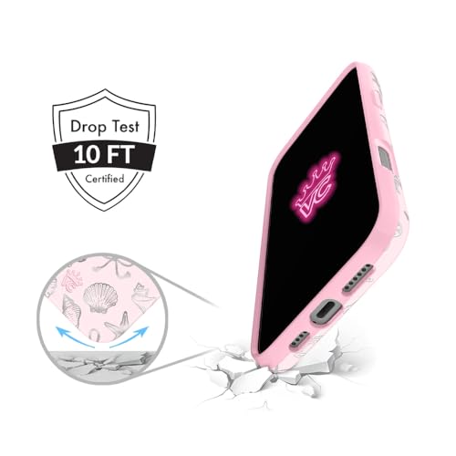 Coque pour iPhone 16 Pro compatible MagSafe antichoc étui été rose - 5