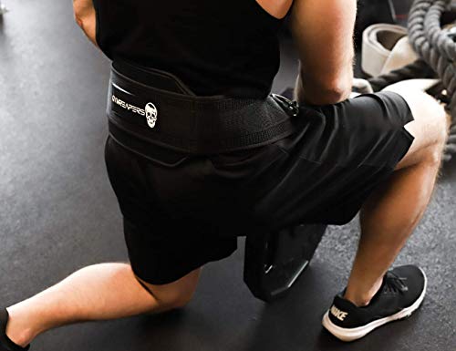 Gymreapers Dip Belt With Chain For Weightlifting, Pull Ups, Dips - Heavy Duty Steel Chain For Added Weight Training (Black) #TOP6