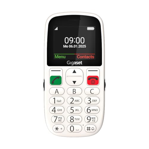 Téléphone portable senior Gigaset GL395 résistant pour éviter les pannes