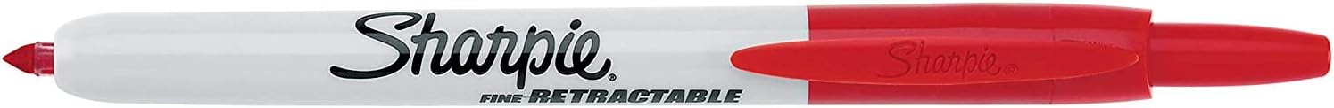 SHARPIE RT FINE RED