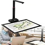 PixCy S21 Scanner de Livres et Documents,Capturez jusqu'à Format A2. Capteur 23 MP,Corrigez automatiquement la courbure des Pages du Livre,Auto Scan,l'édition et Le Logiciel OCR,Windows & Mac