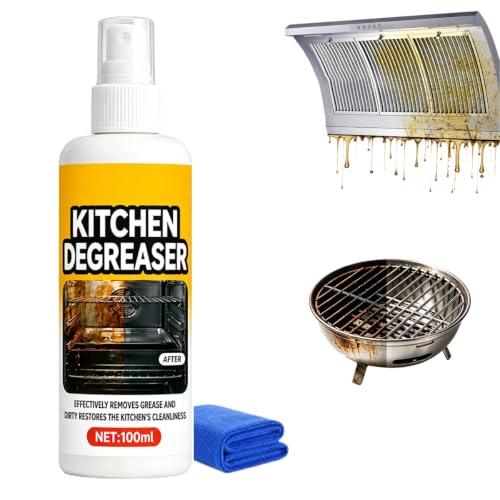 Heavy Duty Kitchen Degreaser and Grease Cleaning Spray