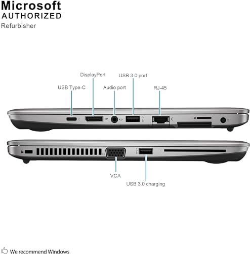 HP Elitebook 725 G3 Bussiness Laptop, AMD Pro A8-8600B 1.6GHz Up to 3.0GHz, 16GB RAM, 256GB SSD, Webcam, 12.5" HD Screen, Windows 10 Pro (Renewed) 6 HP Elitebook 725 G3 Bussiness Laptop, AMD Pro A8-8600B 1.6GHz Up to 3.0GHz, 16GB RAM, 256GB SSD, Webcam, 12.5" HD Screen, Windows 10 Pro (Renewed) - Image 4