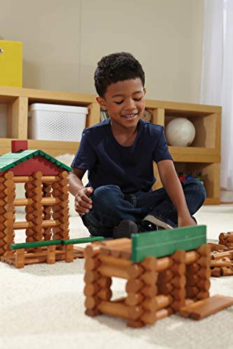 Lincoln Logs-Collector's Edition Village-327 Pieces-Real Wood Logs-Ages 3+ - Best Retro Building Gift Set For Boys/Girls-Creative Construction Engineering–Top Blocks Game Kit - Preschool Education Toy #TOP3