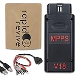 Rapid Revive – MPPS V18 Diagnostic Tool With TriCore Breakout Cable OBD2 Coding ECU Programmer Tuning Scanner Windows Compatible K-Line CAN OBD Lead