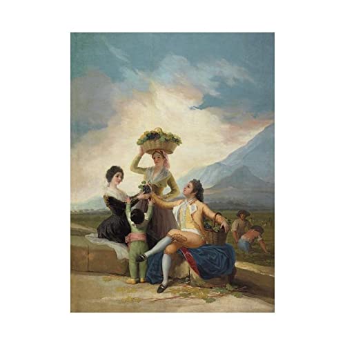 Official Reproduction of the Prado Museum "Vintage or Autumn"