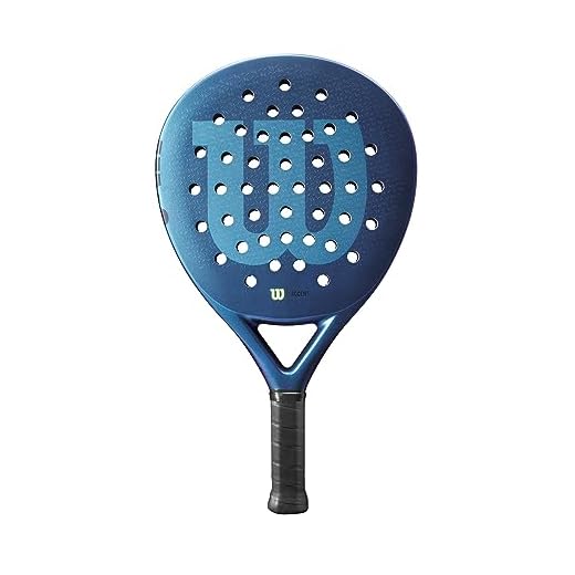 Wilson Pala de Pádel Accent, Fibra de Carbono/EVA, 361 g