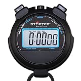 Stoptec Stoppuhr 143 - Digital | Hobby | Sport | Freizeit | spritzwasserfest