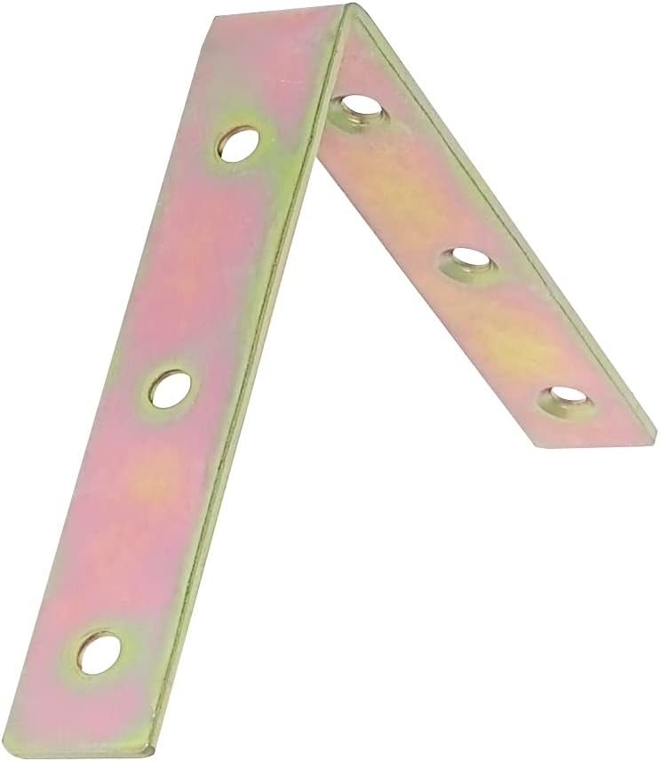 Yinpecly Corner Brace 1.57" x 1.57" Corner Brackets 90 Degree Internal Angle Brackets L Shape Brackets Joint Fastener Without Screws for Wood Furniture Board Window Cabinet Table 30pcs
