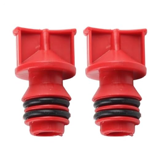 Air Compressor Oil Plug | 17mm Thread Leak-Proof 2-Piece | Compressor Breather Oil Fill Plug | for Home Workshop Garage Factory Mechanic Beginners Machine Equipment