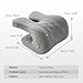 xiaomubiao Headrest Office Chair Neck Pillow Ergonomic Memory Foam Desk Pillow for Napping, Headrest Attachment for Office Chair,Neck Support Pillow Chair for Car, Office, Gaming