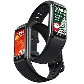 Portzon Fitness Tracker IP68 Waterproof Smart Watch with Heart Rate Monitor Sleep Activity Tracker Step Pedometer…