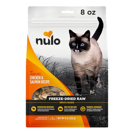 Nulo FreeStyle Chicken and Salmon Recipe Freeze-Dried Raw Cat Food