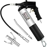 STEINBRÜCKE Pneumatic Grease Gun with Nozzle, Air Operated Grease Gun Air Grease...