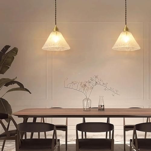 Abat-jour en verre personnalisé E27 lustre plafonnier