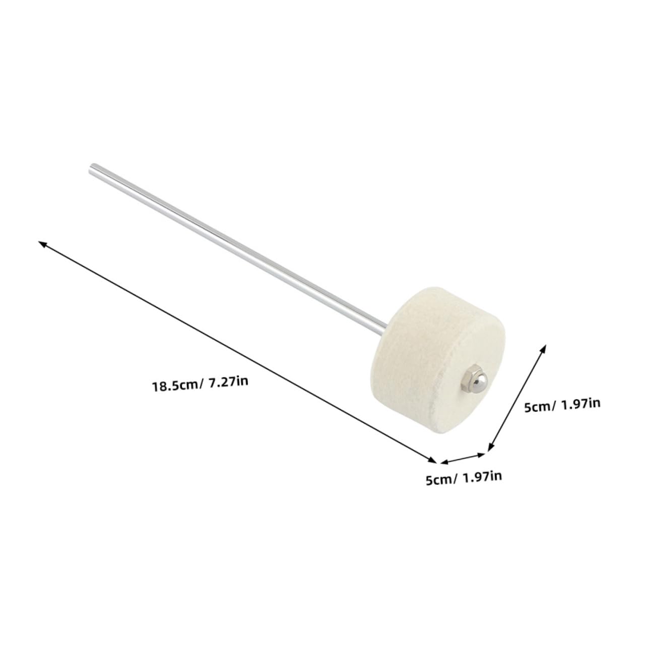 Yardwe 2pcs Set Drum Set Pedals Single Electronic Drum Pedal Accessories for Beginners for Enhanced Performance and Easy Installation