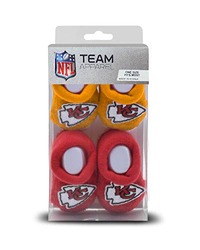 Image of FBF - NFL Team Logo & Colors Infant Bootie Socks 0-12 Months - 2 Pack