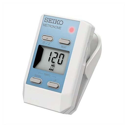Seiko DM51 Clip Digital Metronome (Aqua Blue)