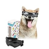 Hundebrille Für Kleine Hunde, Hundebrille Für Kleine Hunde UV-Schutz Hunde Sonnenbrille, Instellbar Hunde Sonnenbrille Mode Hunde Schutzbrille Geeignet, Für Kleine, Mittelgroße Hunde