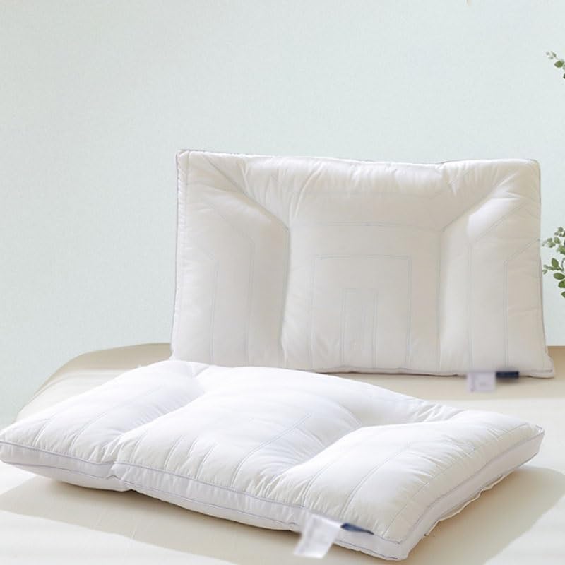 Hotel Household Knitted Cotton Soft Skin Friendly Pillow Suitable for All Seasons