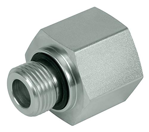 Raccord hydraulique avec filetage 3/8-1/4.