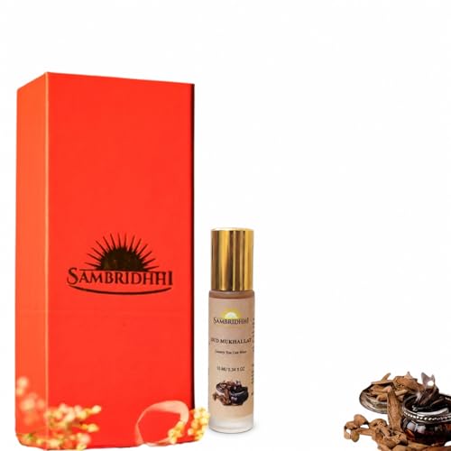 Image of Oud Mukhallat Attar | Premium Arabic Perfume Oil | Alcohol-Free Long Lasting Roll-On Ittar | Traditional Oud Fragrance for Men & Women (10 ML)