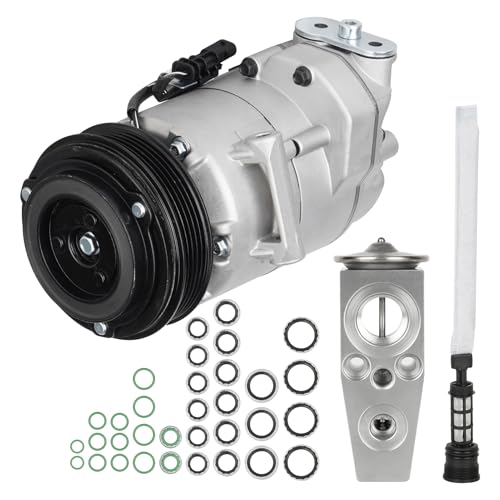 NEW AC Compressor Component Kit complete Fit for 2012 2013 2014 2015 Chevrolet Chevy Cruze 1.4L, 2016 Chevrolet Cruze Limited 1.4L, CO 22226C AK1828, Air Condition automotive replacement