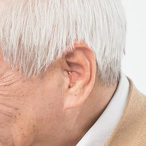 Coniler ITE Hearing Aids for Seniors Digital Hearing Amplifier with 6 Channels for Adults and Seniors (Left)