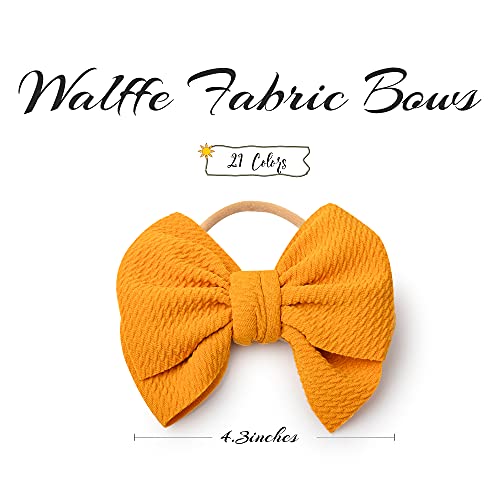 Prohouse 21 Pcs Big Bows Baby Nylon Headbands Hairbands Hair Bows Elastics For Baby Girls Newborn Infant Toddler Child Hair Accessories #TOP1